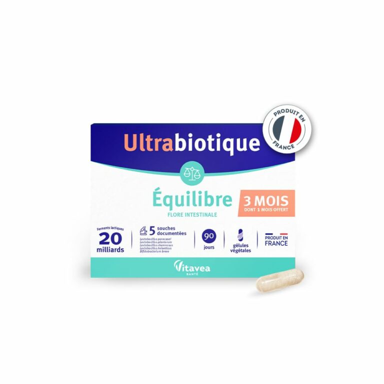 Vitavea Ultrabiotique Equilibre Gelules Mapara Tunisie