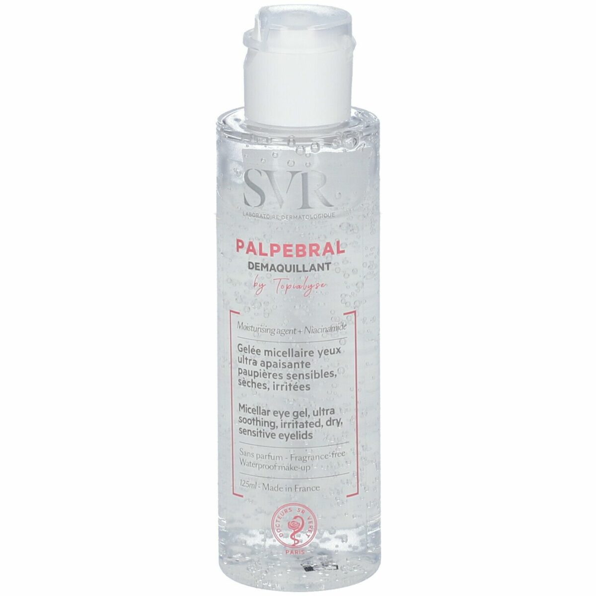 SVR Palpébral by Topialyse Gelée Micellaire Démaquillante Yeux 125ml