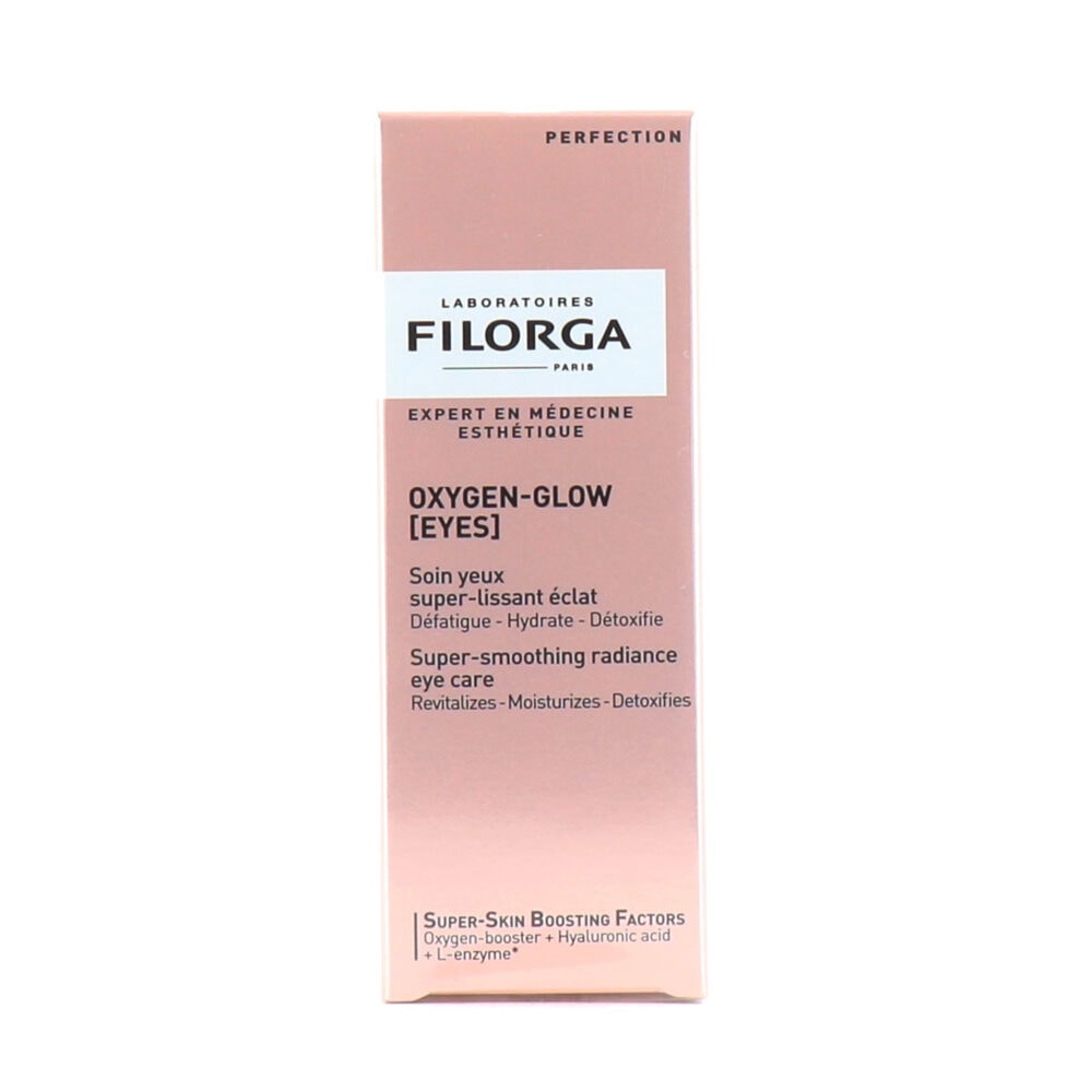 Filorga oxygen glow eyes soin yeux super lissant eclat 15ml