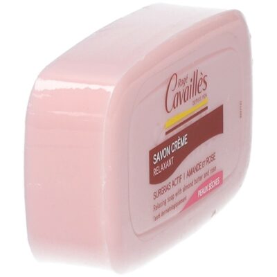 Roge cavailles savon crème amande et rose 115g