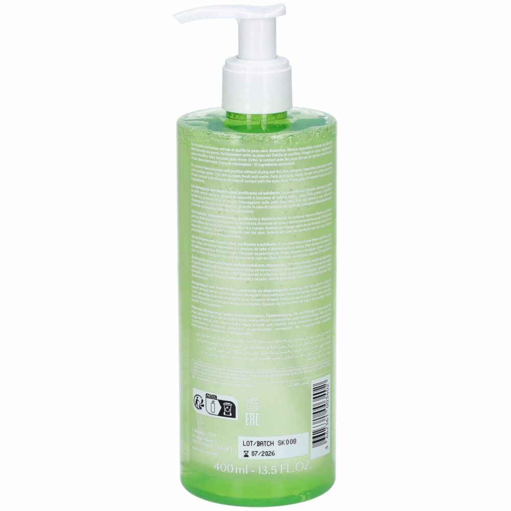 Svr sebiaclear gel moussant 400ml