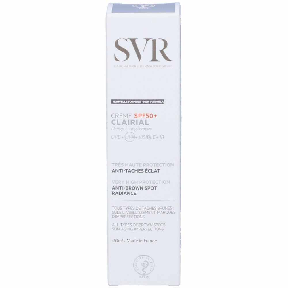 Svr clairial crème solaire anti-taches