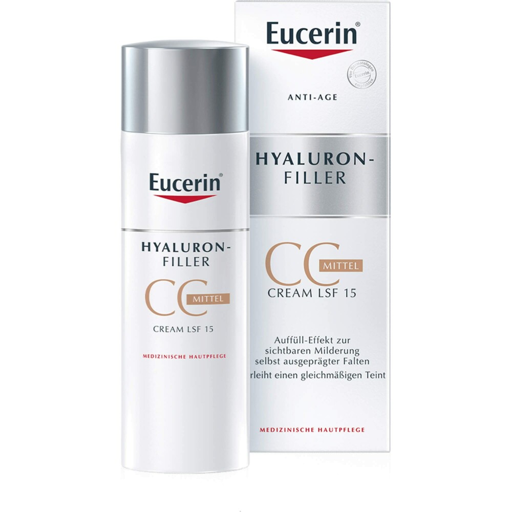 Eucerin hyaluron-filler cc cream medium 50ml