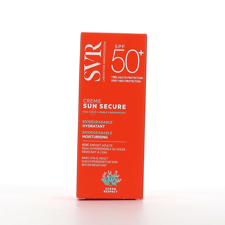 Svr sun secure crème solaire spf50+ 50ml