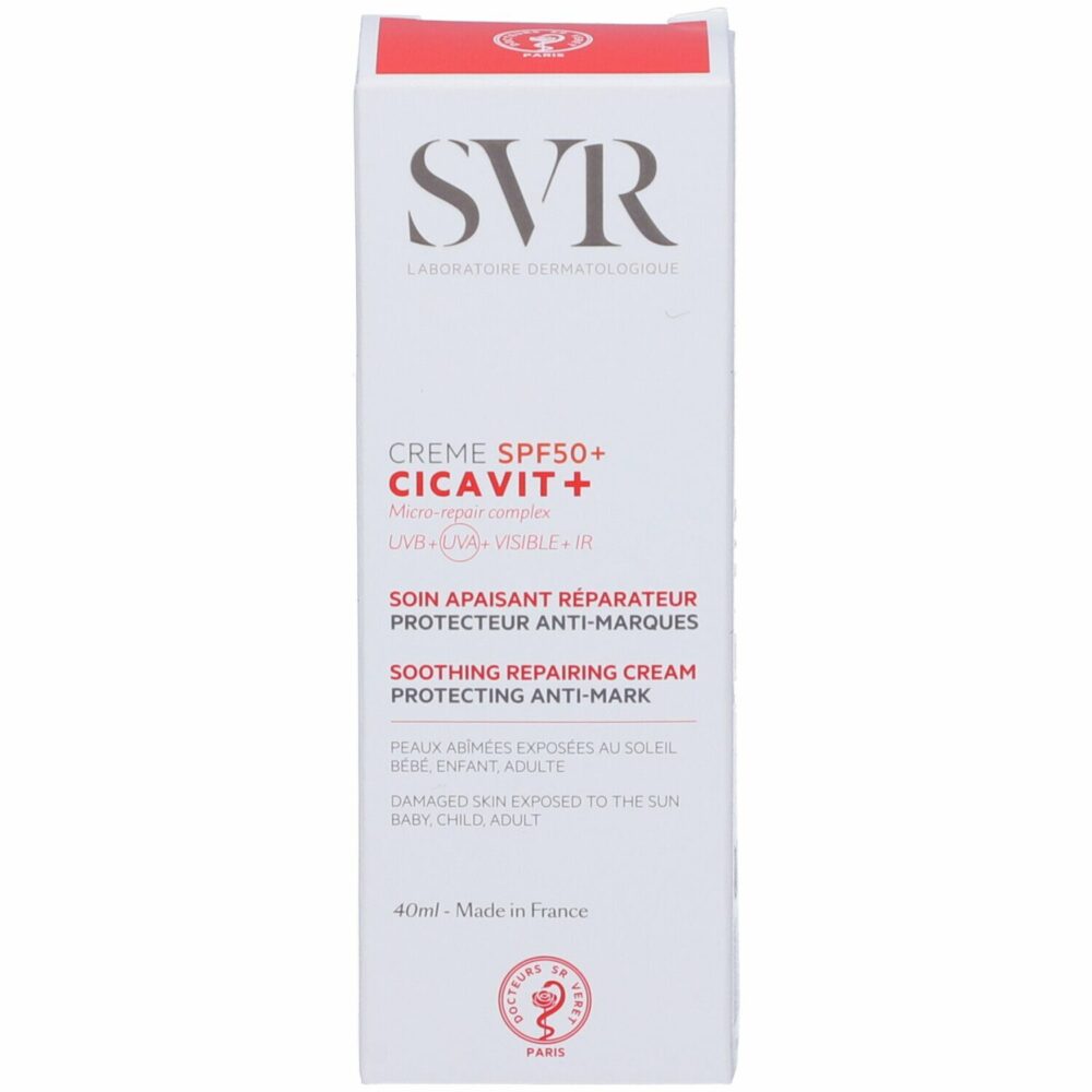 Svr cicavit+ crème solaire spf50+ 40ml