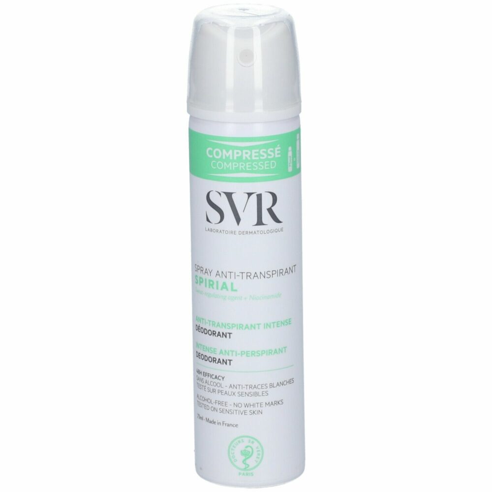 Svr spirial spray anti-transpirant 75ml