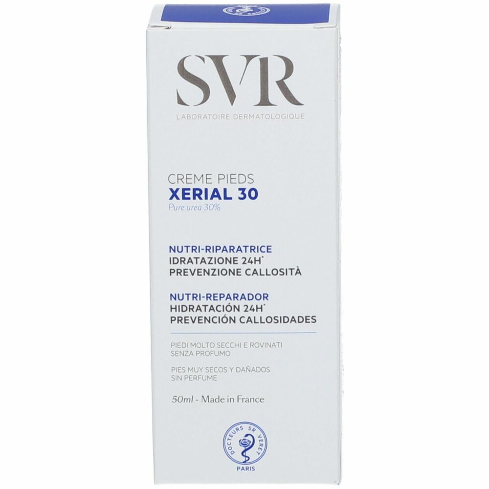 Svr xérial 30 crème pieds 50ml