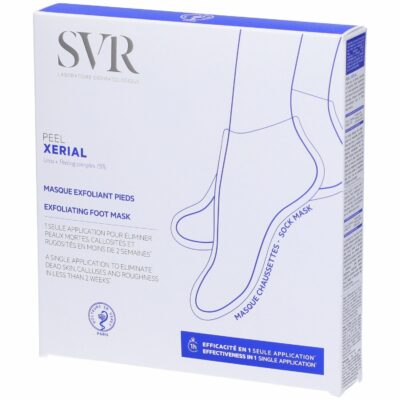 Svr xérial peel masque exfoliant pieds