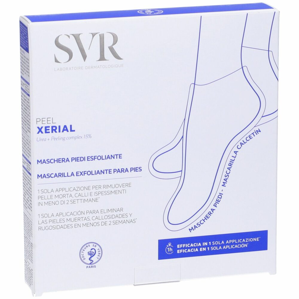 Svr xérial peel masque exfoliant pieds