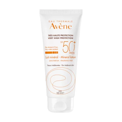 AVENE Solaire Lait Mineral Tres Haute Protection SPF50+ 100ml