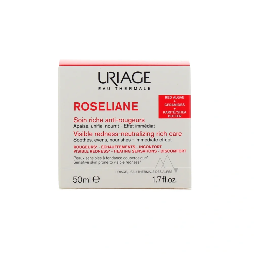 Uriage roséliane creme riche anti rougeurs 50ml