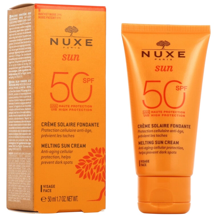 NUXE SUN Crème Fondante Visage SPF50+ 50ml