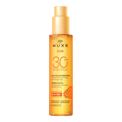 NUXE SUN Huile Bronzante Visage et Corps SPF30 150ml