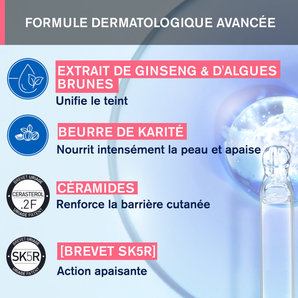 Uriage roséliane creme riche anti rougeurs 50ml