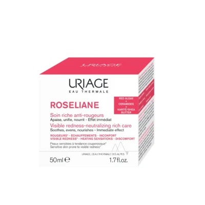 Uriage roséliane creme riche anti rougeurs 50ml