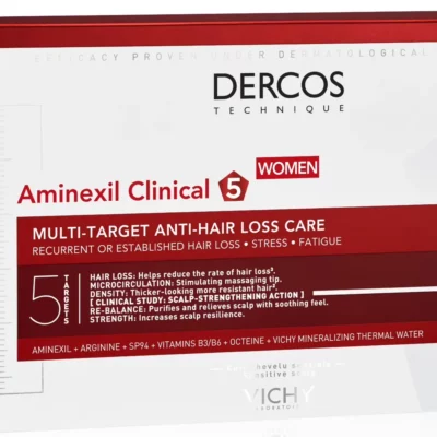 Vichy dercos aminexil clinical 5 femme 21 ampoules