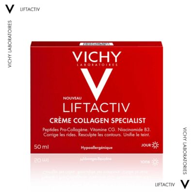 Vichy collagen liftactiv specialist creme de jour anti rides + vitamine c 50ml