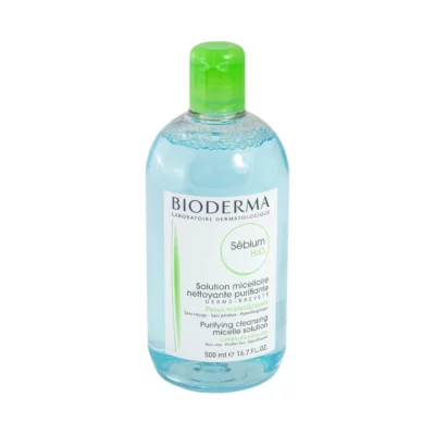 Bioderma sébium h2o eau micellaire démaquillante 500ml