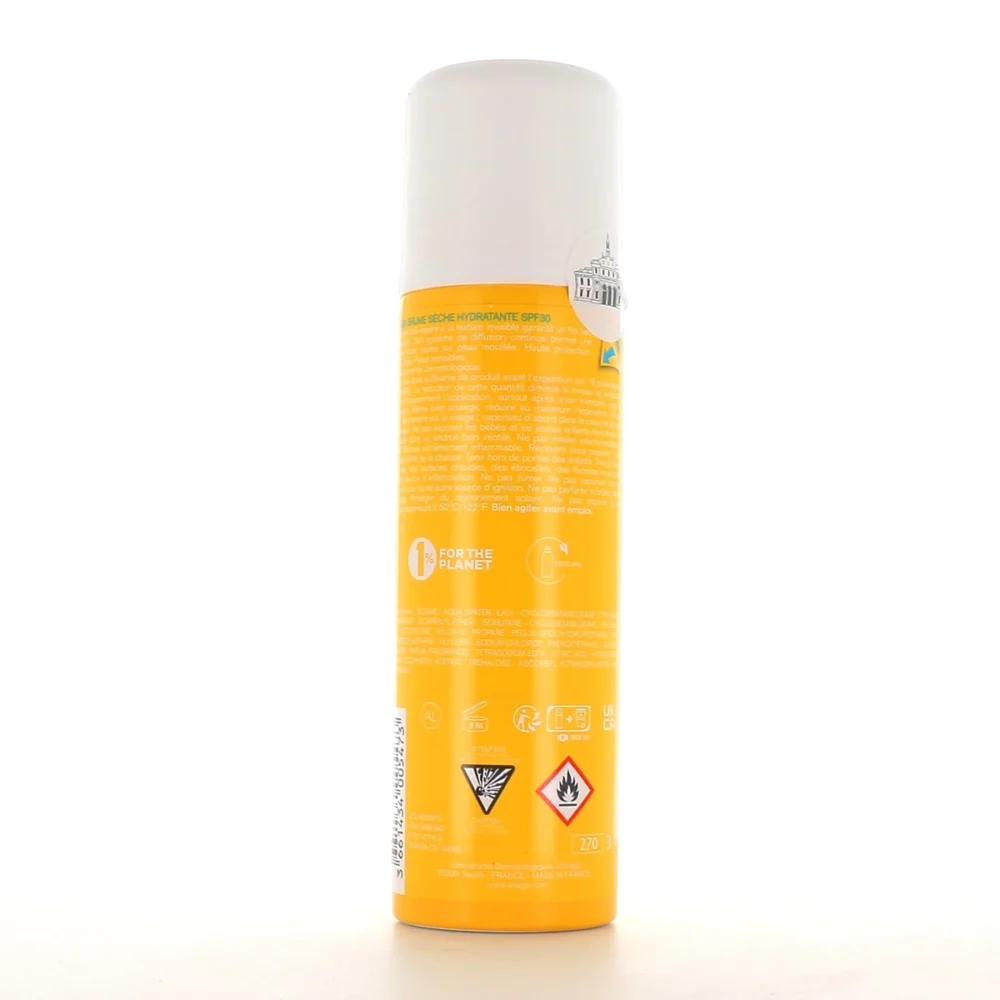 Uriage bariesun brume solaire spf50 toucher sec 200ml