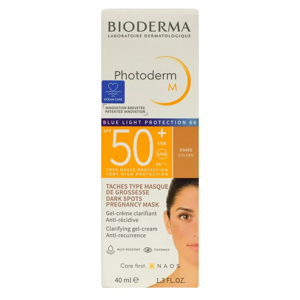 Bioderma photoderm m anti-tâches teinte dorée 40ml