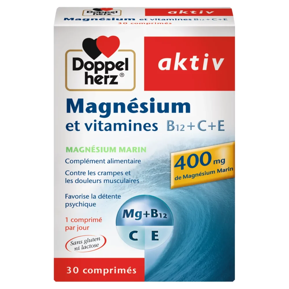 Aktiv magnesium vitamines 30 comprimes