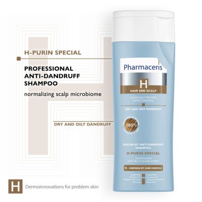 Pharmaceris h-purin shampooing antipelliculaire seches 250ml