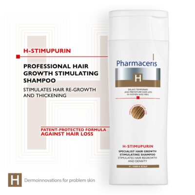 Pharmaceris h stimupurin specalist cheveux croissance stimulant shampooing 250 ml