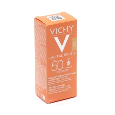 VICHY Capital Soleil Bb Emulsion Toucher Sec Teintée SPF50 50ml