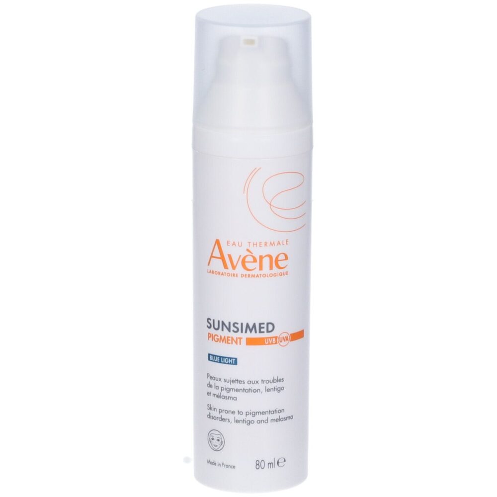 Avene sunsimed pigment tres haute protection peaux sensibles 80ml