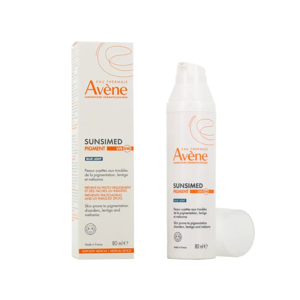 Avene sunsimed pigment tres haute protection peaux sensibles 80ml