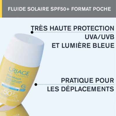 Uriage bariésun fluide ultra-léger spf50+ 30ml