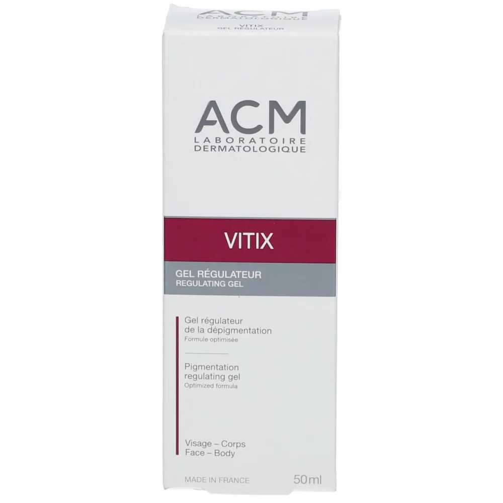 Acm vitix gel régulateur de la dépigmentation 50ml