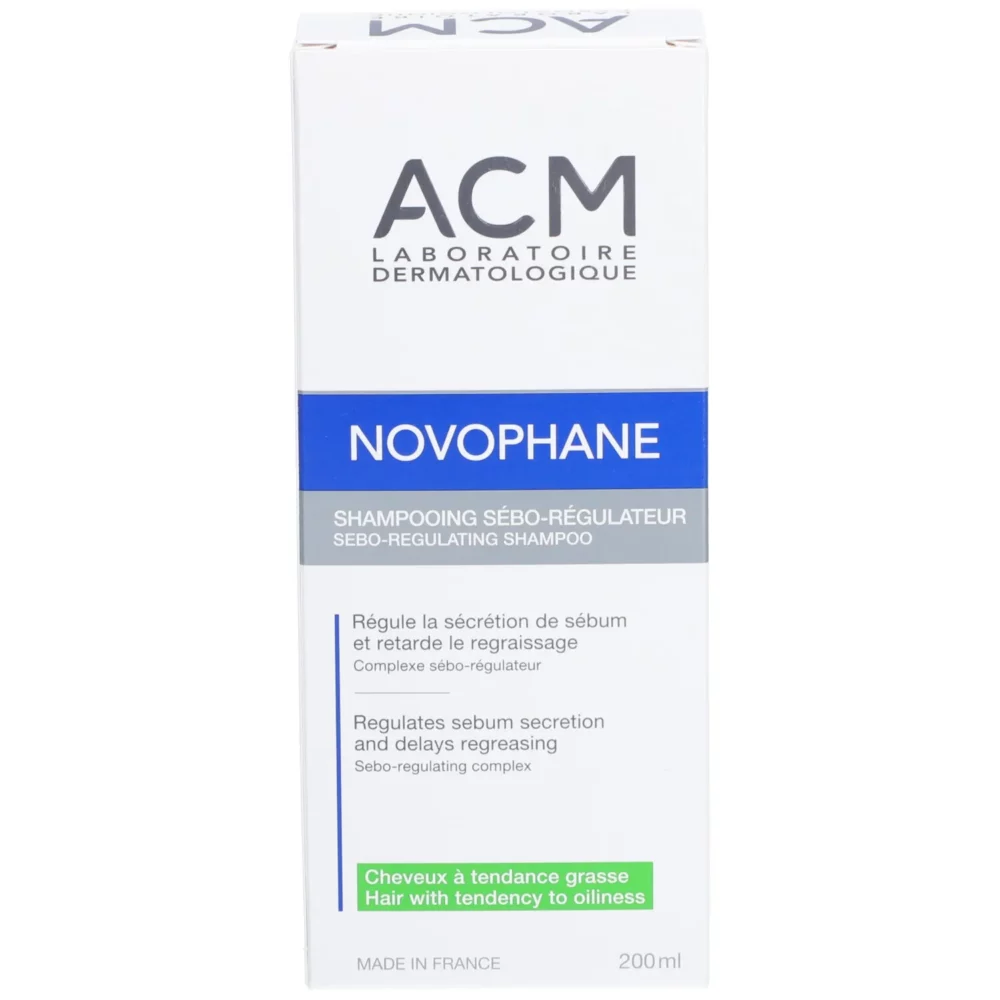 Acm novophane shampooing sébo-régulateur 200ml