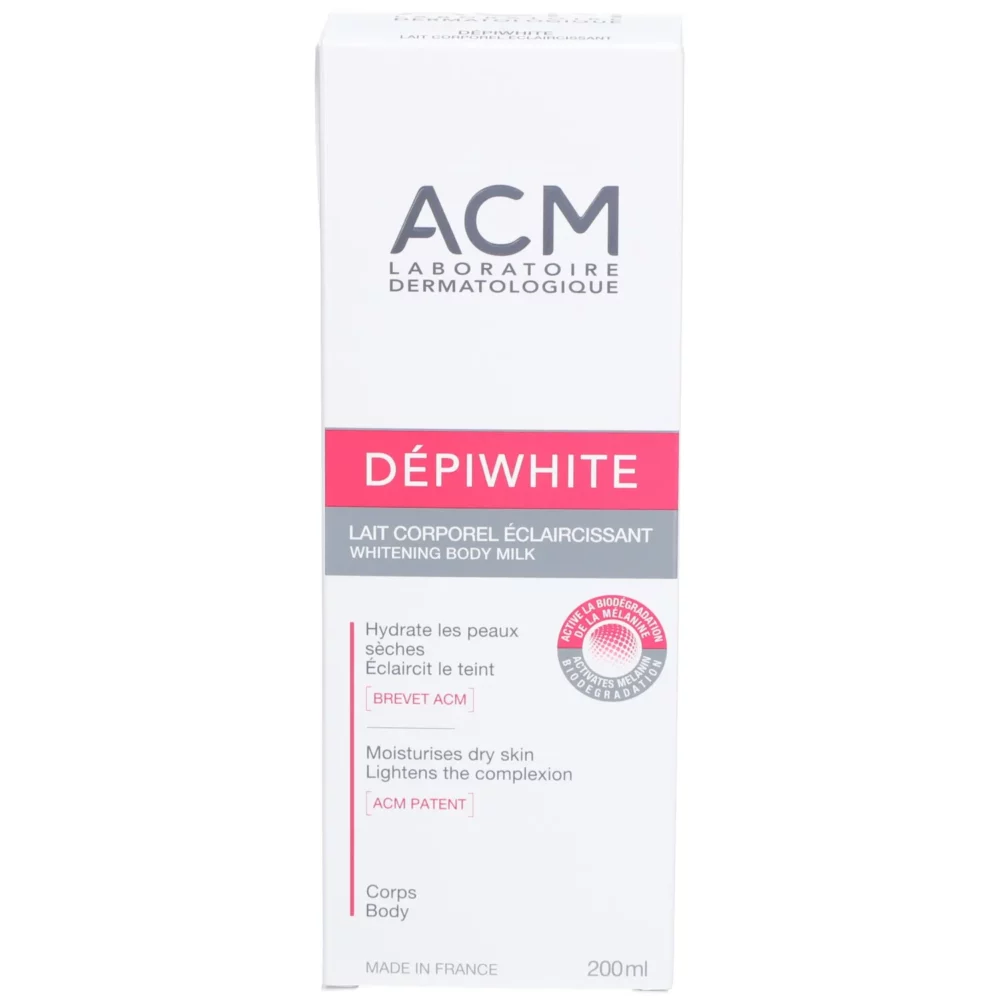 Acm dépiwhite lait corporel eclaircissant 200ml