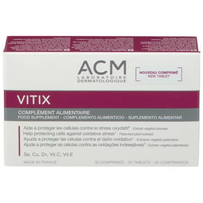 ACM VITIX - Complément Alimentaire - Stress Oxydatif , 30 comprimés
