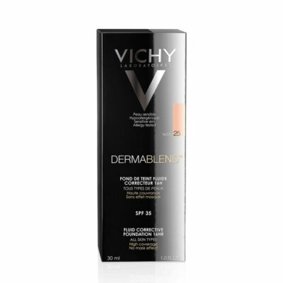 Fond De Teint Fluide Correcteur Peaux Normales A Seches 30ml Dermablend Vichy - 25 NUDE