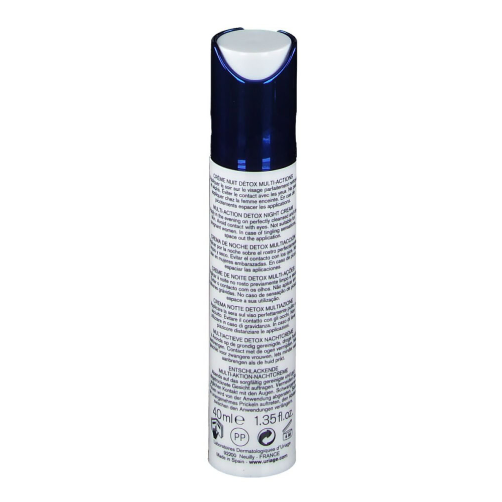 Uriage age protect crème nuit détox multi actions 40ml