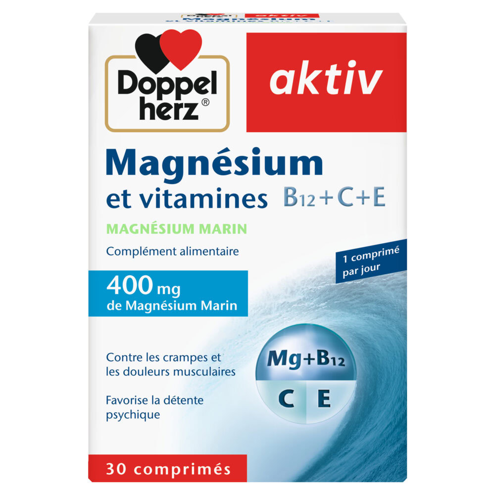 Aktiv magnesium vitamines 30 comprimes