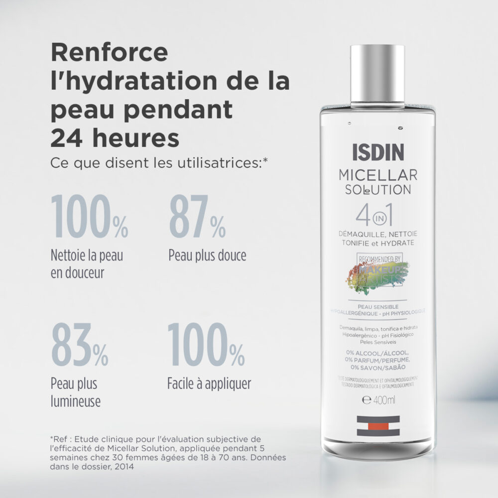 Isdinceutics eau micellaire hydratante 400 ml