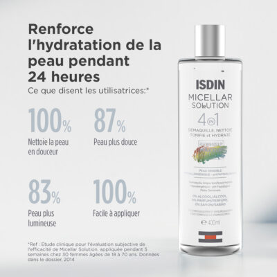 ISDINCEUTICS Eau micellaire Hydratante 400 ml