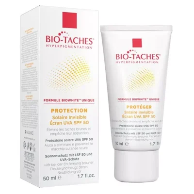 Biotaches solaire haute protection spf50 invisible 50ml