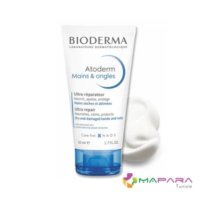 bioderma atoderm creme reparatrice mains seches et abimees 50 ml