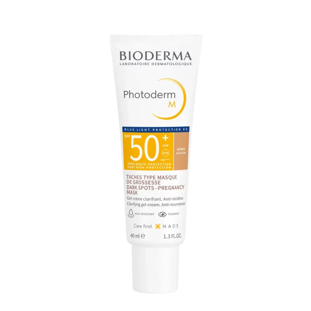 Bioderma photoderm m anti-tâches teinte dorée 40ml