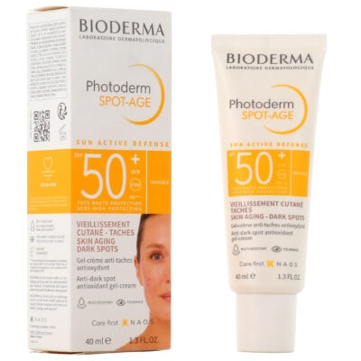 Bioderma Photoderm Spot-Age Gel-Crème Antioxydant Anti Tâches SPF50+ 40ml