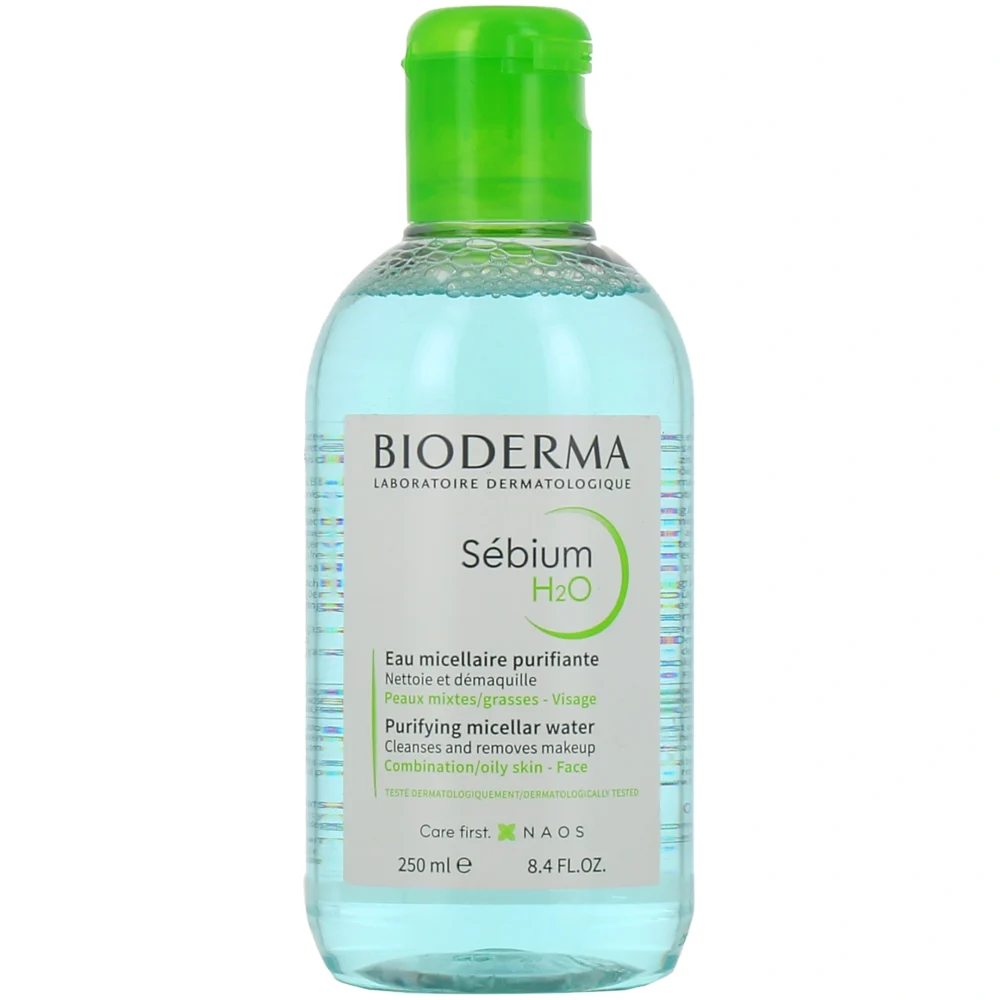 Bioderma sébium h2o eau micellaire démaquillante 250ml