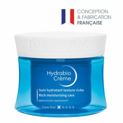 creme soin hydratant texture riche 50ml hydrabio bioderma maparatunisie