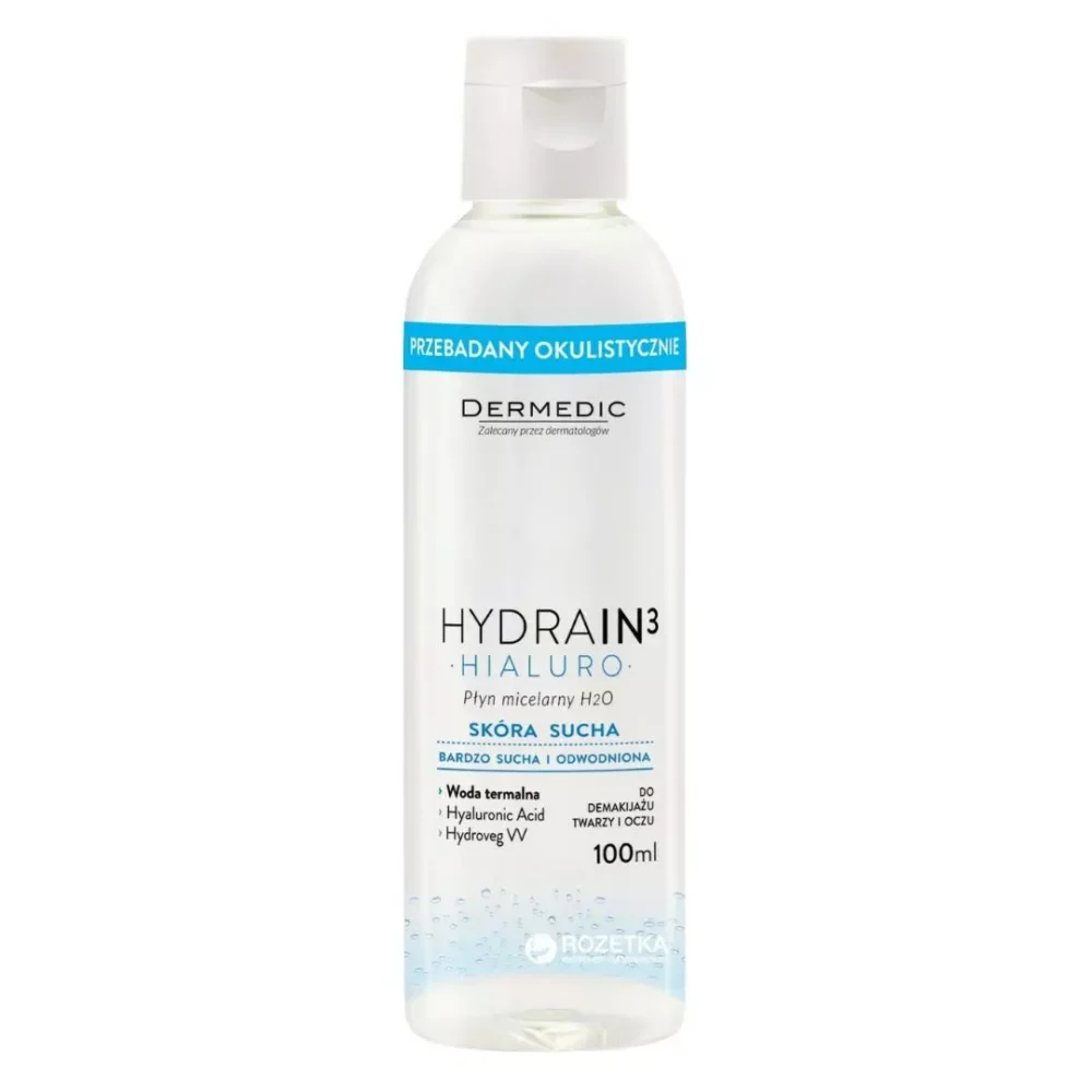 Dermedic hydrain 3 eau micellaire 200ml