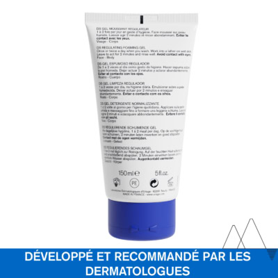 URIAGE DS Gel Nettoyant Moussant Régulateur 150ml