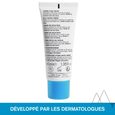 Uriage crème d'eau riche 40ml