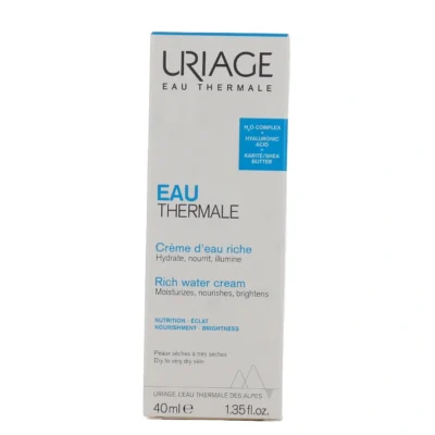 Uriage crème d'eau riche 40ml